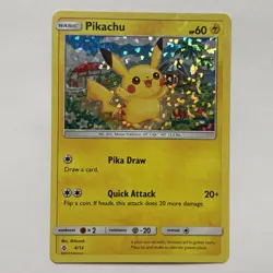Pikachu (4/12) McDonald's Promos: 2018 Collection​ - Near Mint Holofoil Pokemon - Image 1