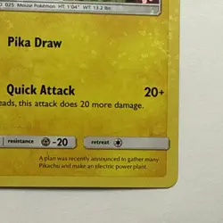 Pikachu (4/12) McDonald's Promos: 2018 Collection​ - Near Mint Holofoil Pokemon - Image 4