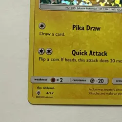 Pikachu (4/12) McDonald's Promos: 2018 Collection​ - Near Mint Holofoil Pokemon - Image 5