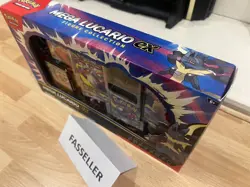 Pokemon TCG: Mega Lucario EX Figure Collection Box + Promo - 5x Booster Pack NEW - Image 4