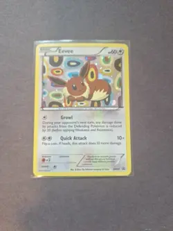 Pokemon TCG Eevee BW94 Black & White Promo Holo Card Heavily Played - Image 1