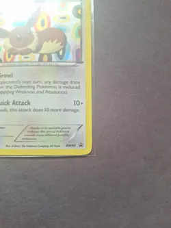 Pokemon TCG Eevee BW94 Black & White Promo Holo Card Heavily Played - Image 3