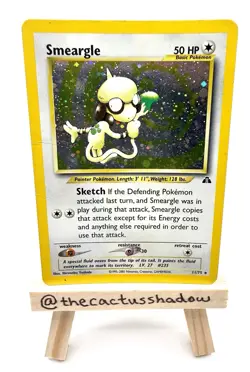 Pokemon Neo Discovery Smeargle Holo 11/75 - HP/DMG - Image 1