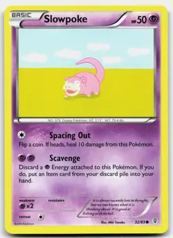 SLOWPOKE 32/83 COMMON GENERATIONS POKEMON MP - Image 1