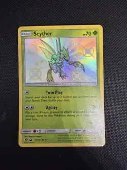 Pokemon TCG - Scyther SV1/SV94 Baby Shiny - Hidden Fates - NM - Image 1