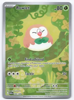Pokemon TCG Rowlet 090/088 Perfect Order NM - Image 1