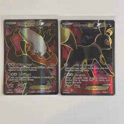 Pokemon XY Full Art EX Lot Of 2: Dark Explorers Darkrai EX 63/108 + Umbreon - Image 1