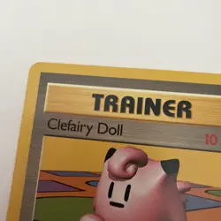 Pokemon Clefairy Doll 70/102 - Base Set - LP Rare - 1999 English Vintage WotC - Image 4