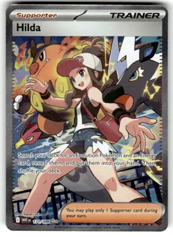 Pokemon TCG SV: White Flare #171/086 Hilda NM - Image 1