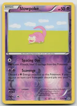 Slowpoke 32/83 Generations Pokemon Reverse Holo NM Common - Image 1