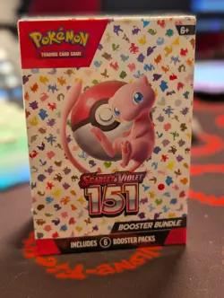 Pokemon TCG Scarlet & Violet 151 Booster Bundle FACTORY SEALED 6 Packs - Image 1