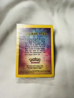 SEALED Ancient Mew From The Original 1999 Pokemon Movie Promo (Mint Condition) - Image 1
