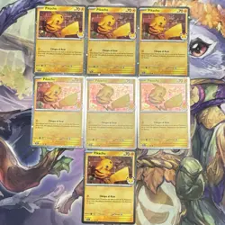 Pokemon TCG Celebrations Pikachu 005/025 Spanish Promo Holo/Regular Lot of 7 - Image 1