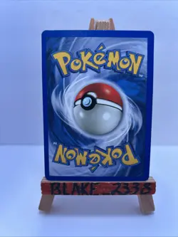 Pokemon TCG Base Set Unlimited MACHAMP Holo 8/102 Swirl - Image 2