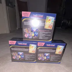 Pokemon Mega Evolution Chaos Rising Elite Trainer Box Lot x3 Boxes English TCG - Image 4