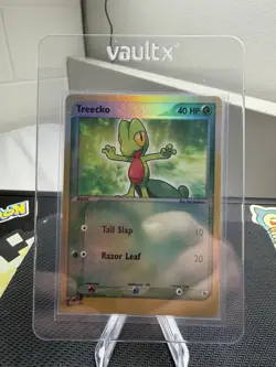 Pokemon TCG Treeko Reverse Holo 76/109 EX Ruby and Sapphire 2003 NM - Image 1