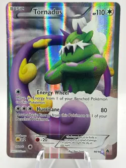 Tornadus - Pokemon - Full Art - Emerging Powers Holo - 98/98 - HP - Image 1