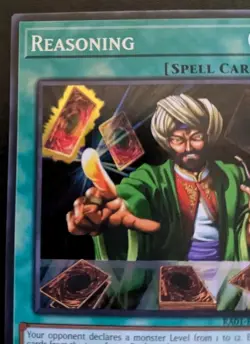 Reasoning RA01-EN052 1st Edition Super Rare Rarity Collection Yu-Gi-Oh! TCG - Image 2