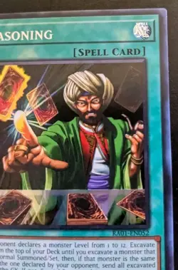 Reasoning RA01-EN052 1st Edition Super Rare Rarity Collection Yu-Gi-Oh! TCG - Image 3