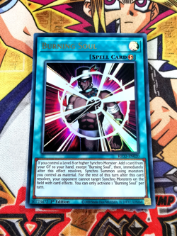 Burning Soul kico-en020 1st Edition (NM+) Ultra Rare Yu-Gi-Oh! - Image 1