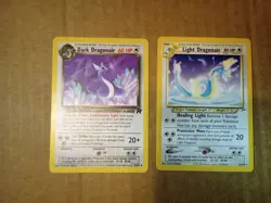 Pokemon TCG Light 22/105 And Dark 33/82 Dragonair - Image 1