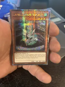 RA03-EN257 Lightning Dragon Ruler Of Drafts Quarter Century Rare 25th YuGiOh - Image 3