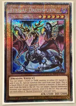 Yugioh Bystial Druiswurm MP25-EN044 Starlight Rare 1st Edition NM - Image 1