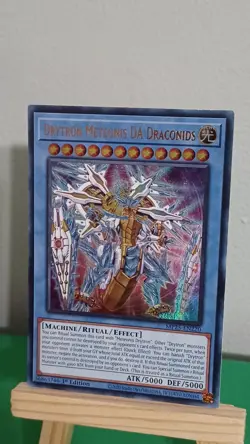2025 Yugioh Drytron Meteonis Da Draconids MP25-EN220 Ultra Rare Fresh Pull - Image 2