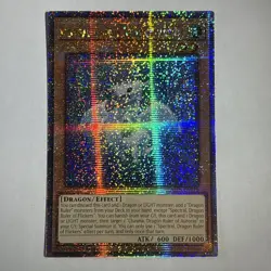 SPECTRAL, DRAGON RULER OF FLICKERS QUARTER CENTURY SECRET RARE ALIN-EN018 YUGIOH - Image 1