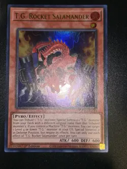 Yugioh T.G. Rocket Salamander MP24-EN233 Ultra Rare 1st Edition NM - Image 1