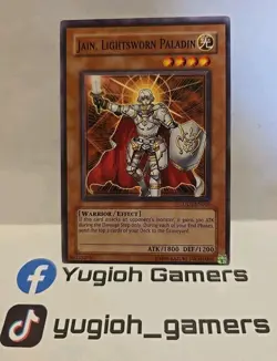 YUGIOH JAIN LIGHTSWORN PALADIN LODT COMMON LIGHT PLAYED UNLIMITED - Image 1