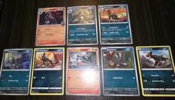 8 Houndour & Houndoom Pokemon Cards. NM - Image 1