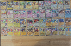 100 Pokemon Full Art, Ex & V Cards Lot Japanese (CHARIZARD, PIKACHU, MEWTWO) - Image 2