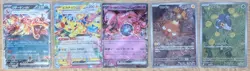 100 Pokemon Full Art, Ex & V Cards Lot Japanese (CHARIZARD, PIKACHU, MEWTWO) - Image 3