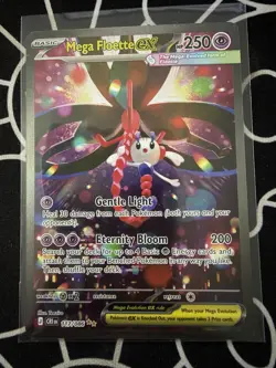 Mega Floette EX 117/086 SIR Chaos Rising Pokemon Card - Ships ASAP!!! - Image 1