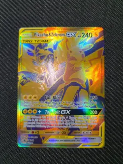 Pikachu & Zekrom GX SM248 Pokemon card TCG - Image 2