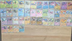 100 Pokemon Full Art, Ex & V Cards Lot (CHARIZARD, PIKACHU, MEWTWO) Free Ship!!! - Image 2