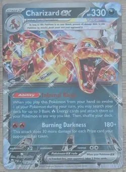 100 Pokemon Full Art, Ex & V Cards Lot (CHARIZARD, PIKACHU, MEWTWO) Free Ship!!! - Image 4