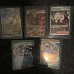 Pokemon TCG 5 Card Lot chaos rising Pokemon. Ampharos, Meg greninija - Image 1