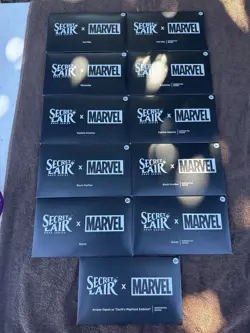 MTG Secret Lair Marvel - The Heroic Everything Bundle (Foil & Non-Foil) All Sets - Image 1