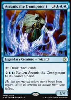 MRM ENGLISH Arcanis the Omnipotent - Arcanis l'omnipotent MTG magic EMA - Image 1