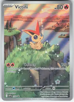 VICTINI 208 HOLO PROMO SCARLET & VIOLET PROMO POKEMON NM - Image 1