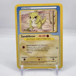 2004 Pokemon TCG Funskool Sandshrew F04 RARE FIND INDIA POKEMON TCG - Image 1