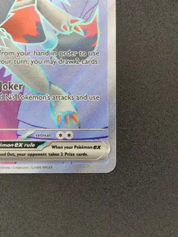 Pokemon TCG N’s Zoroark EX Journey Together Ultra Rare 175/159 Full Art Rare NM - Image 5