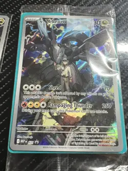 Pokemon TCG Ascended Heroes ETB N’s Zekrom 031 Black Star Promo- LOT OF 3 - Image 1