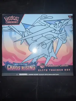 Chaos Rising Pokemon Center Exclusive ETB - Elite Trainer Box Sealed IN HAND - Image 1
