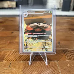 Pokemon TCG Crustle 186/182 Full Art Illustration Rare Destined Rivals NM - Image 1