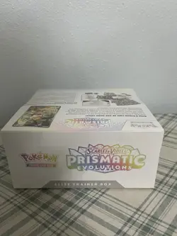 Pokemon Scarlet & Violet Prismatic Evolutions Elite Trainer Box ETB - New/Sealed - Image 5