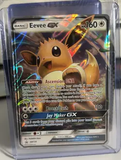 Pokemon TCG Eevee GX SM174 SM Promo Holo Basic English 2019 160 HP - Image 1