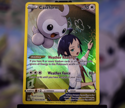 Castform TG11/TG30 Full Art Pokemon TCG Card Lost Origin Trainer Gallery - Image 2